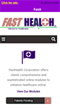 Mobile Screenshot of fasthealthcorporation.com