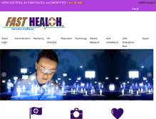 Tablet Screenshot of fasthealthcorporation.com